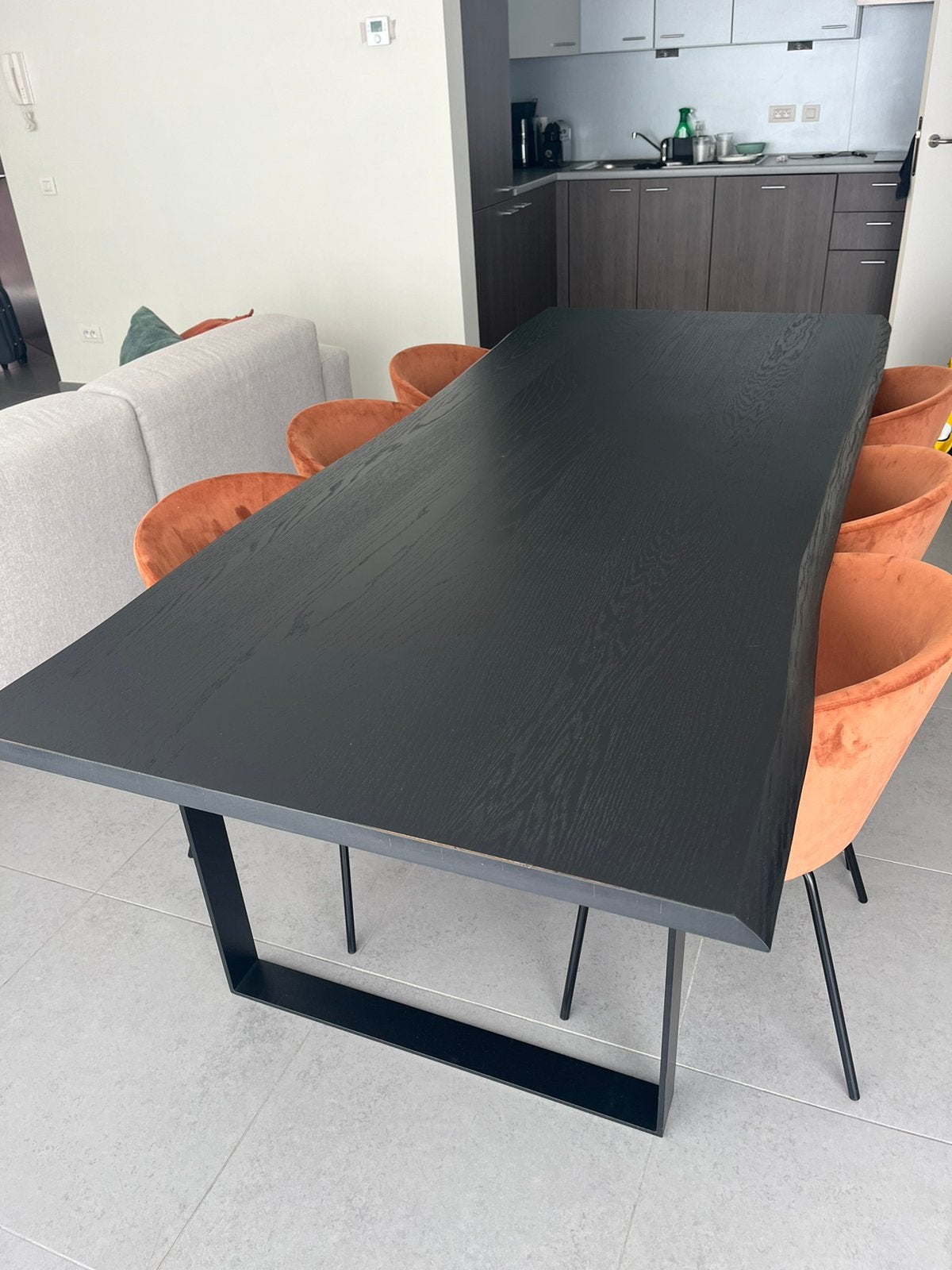 Table de salle à manger Juntoo, 100 à 150 cm, 200 cm ou plus, Cinq personnes ou plus, Comme neuf