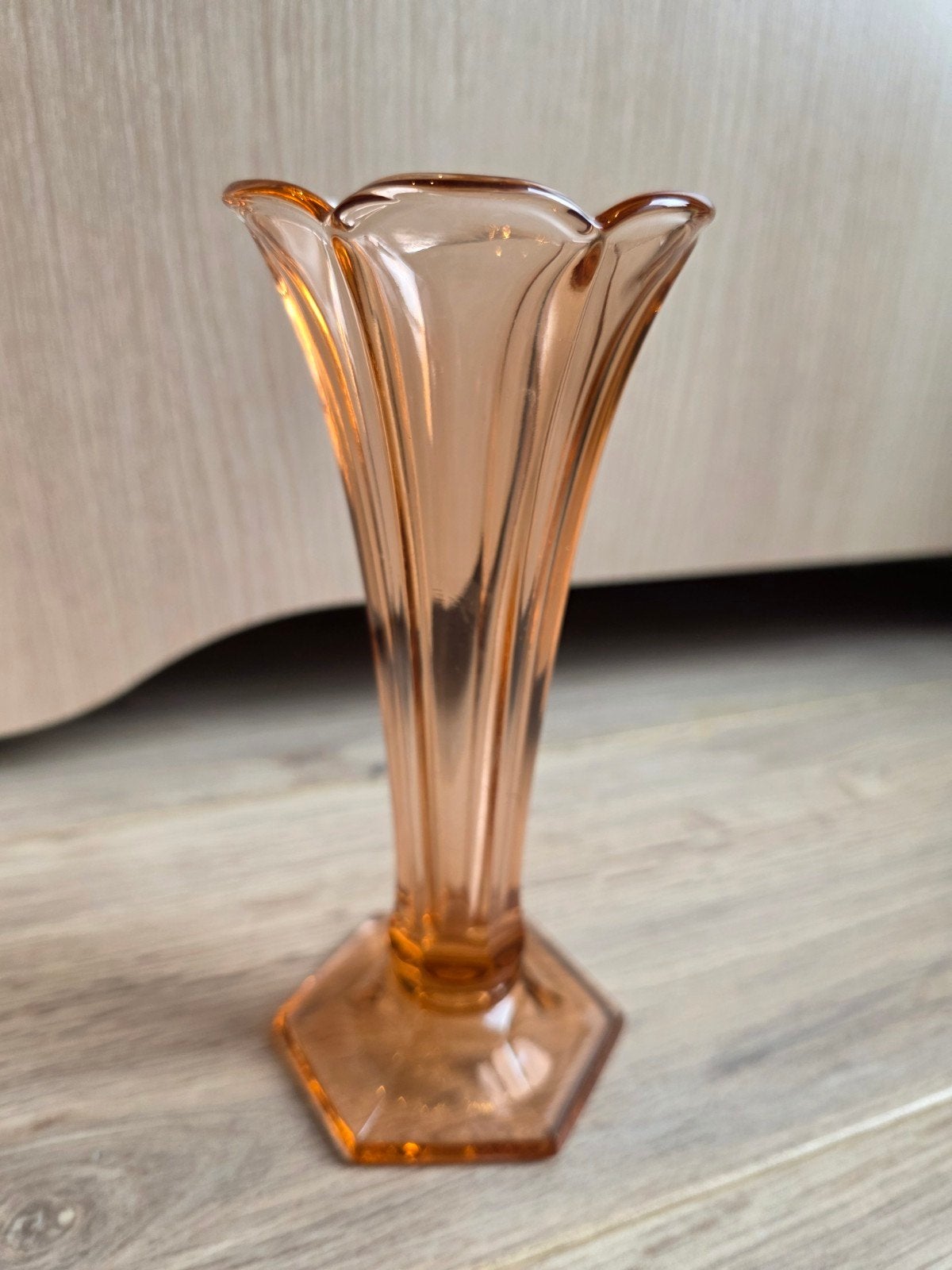 Val Saint Lambert Art deco vaas, serie Luxval model Américai, Antiek en Kunst, Ophalen of Verzenden