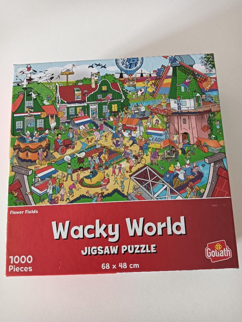 Puzzel Wacky World 1000 stuks, Ophalen, Meer dan 1500 stukjes, Zo goed als nieuw, Legpuzzel