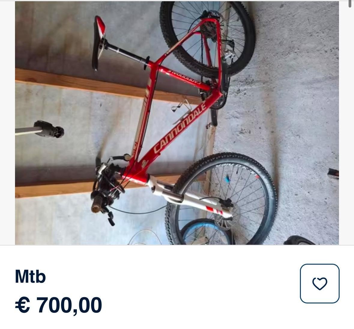 Cannondale, Vélos & Vélomoteurs, Vélos | Hommes | Vélos de sport & Vélo de randonnée, Enlèvement, Utilisé, 15 à 20 vitesses, Frein à disque