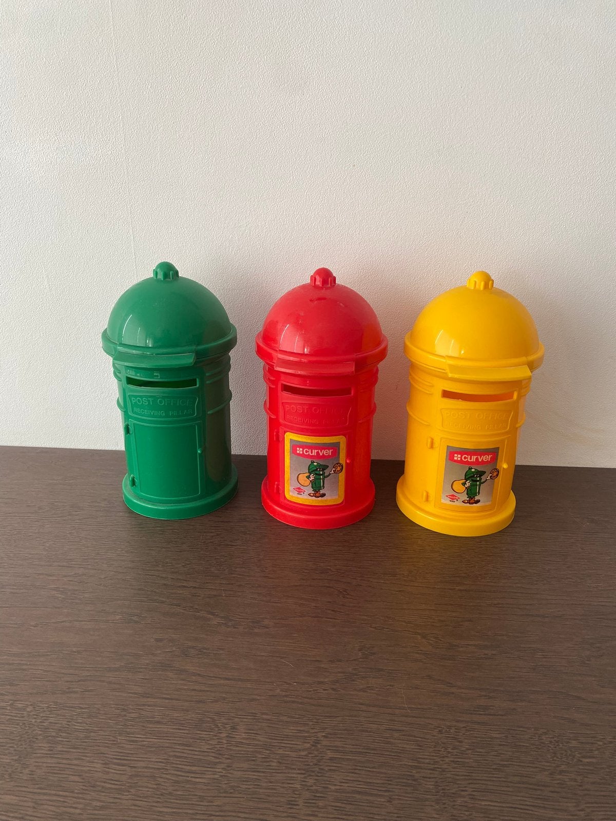 Set vintage spaarpotten Curver, Enlèvement, Comme neuf