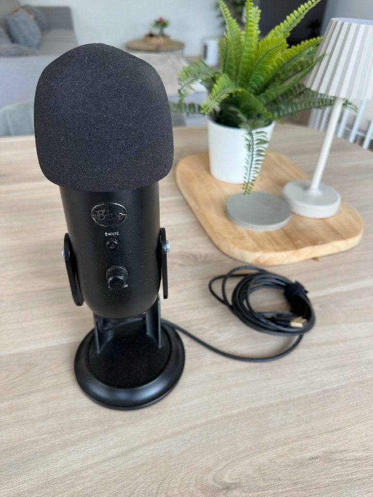 Blue Yeti - extra lange kabel, Muziek en Instrumenten, Ophalen of Verzenden, Gebruikt, Studiomicrofoon