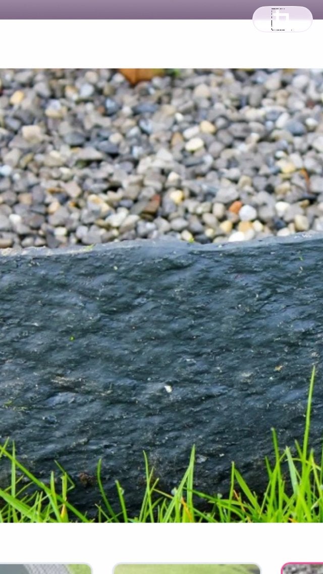 Flexibele rand 3x10m/11cm, Ophalen, Gebruikt, Grijs