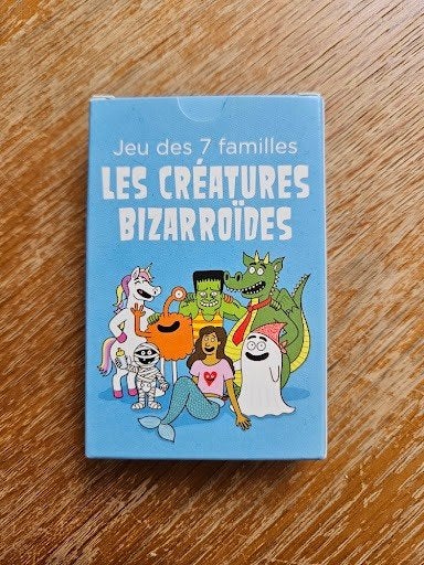 Jeu 7 familles Les créatures bizarroïdes Neuf, Verzamelen, Speelkaarten, Jokers en Kwartetten, Ophalen of Verzenden, Nieuw, Kwartet(ten)