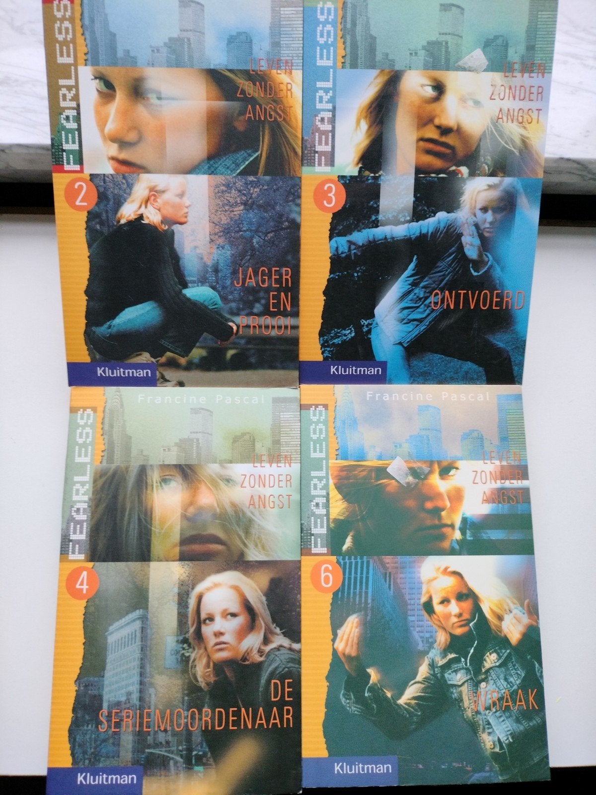 Fearless pockets nrs: 2 - 3 - 4 -  6, Ophalen of Verzenden, Zo goed als nieuw