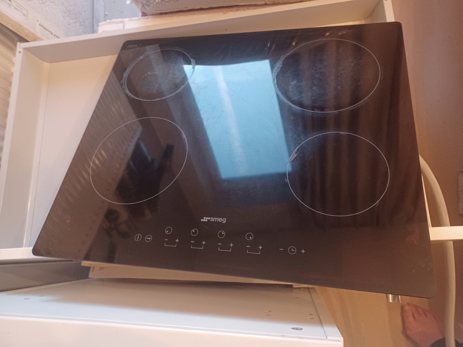 SMEG KOOKPLAAT, Ophalen