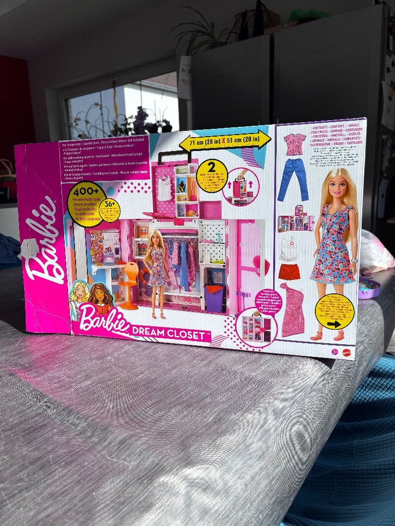 Barbie Dream Closet (verplaatsbare Barbie-kledingkast), Ophalen, Gebruikt, Barbie
