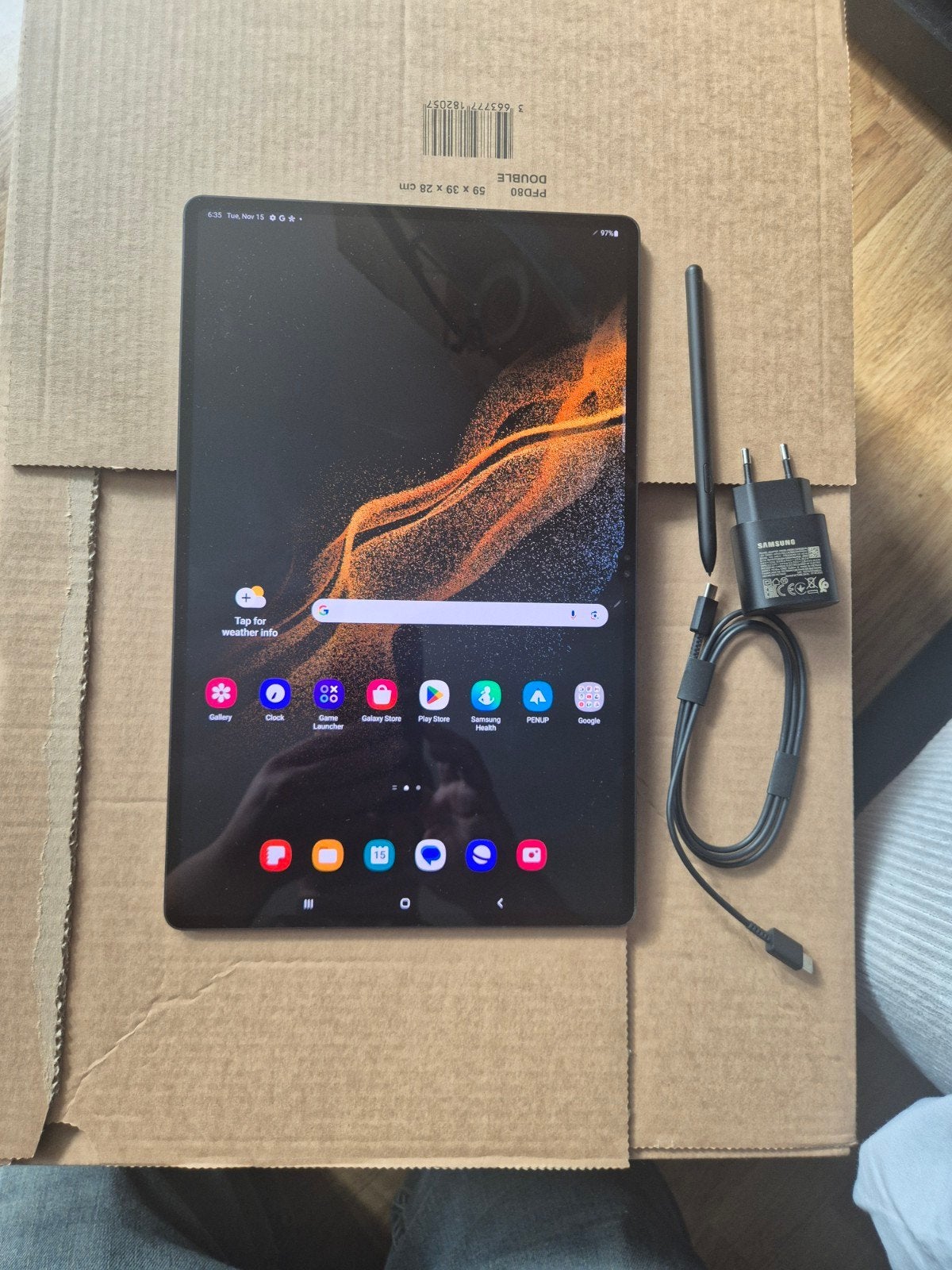 Samsung Galaxy Tab S8 Ultra 128GB, SM-X900, Enlèvement ou Envoi, GPS, Comme neuf