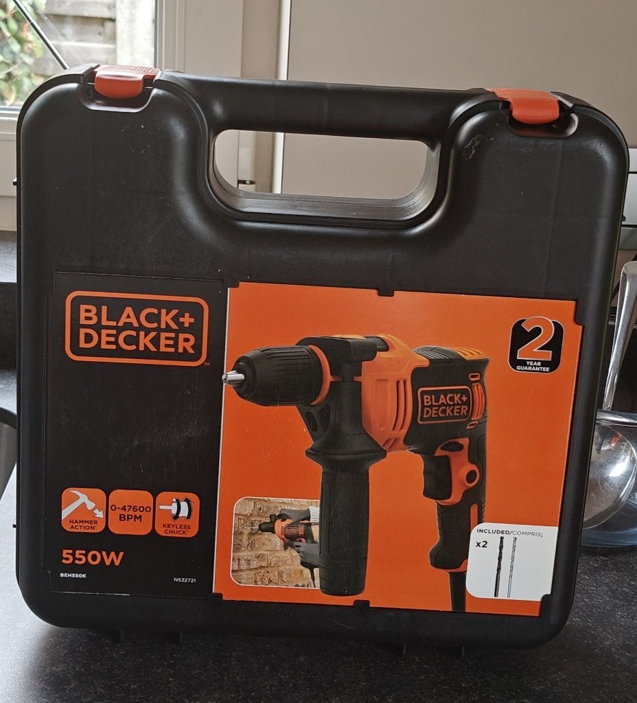 bedrade klopboormachine Black&Decker, Enlèvement, Comme neuf