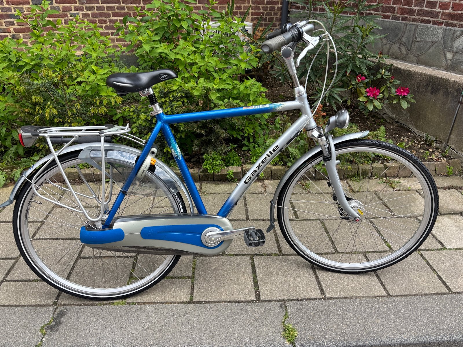 Gazelle Herenfiets (57), Ophalen, Gebruikt, Versnellingen, 57 tot 61 cm