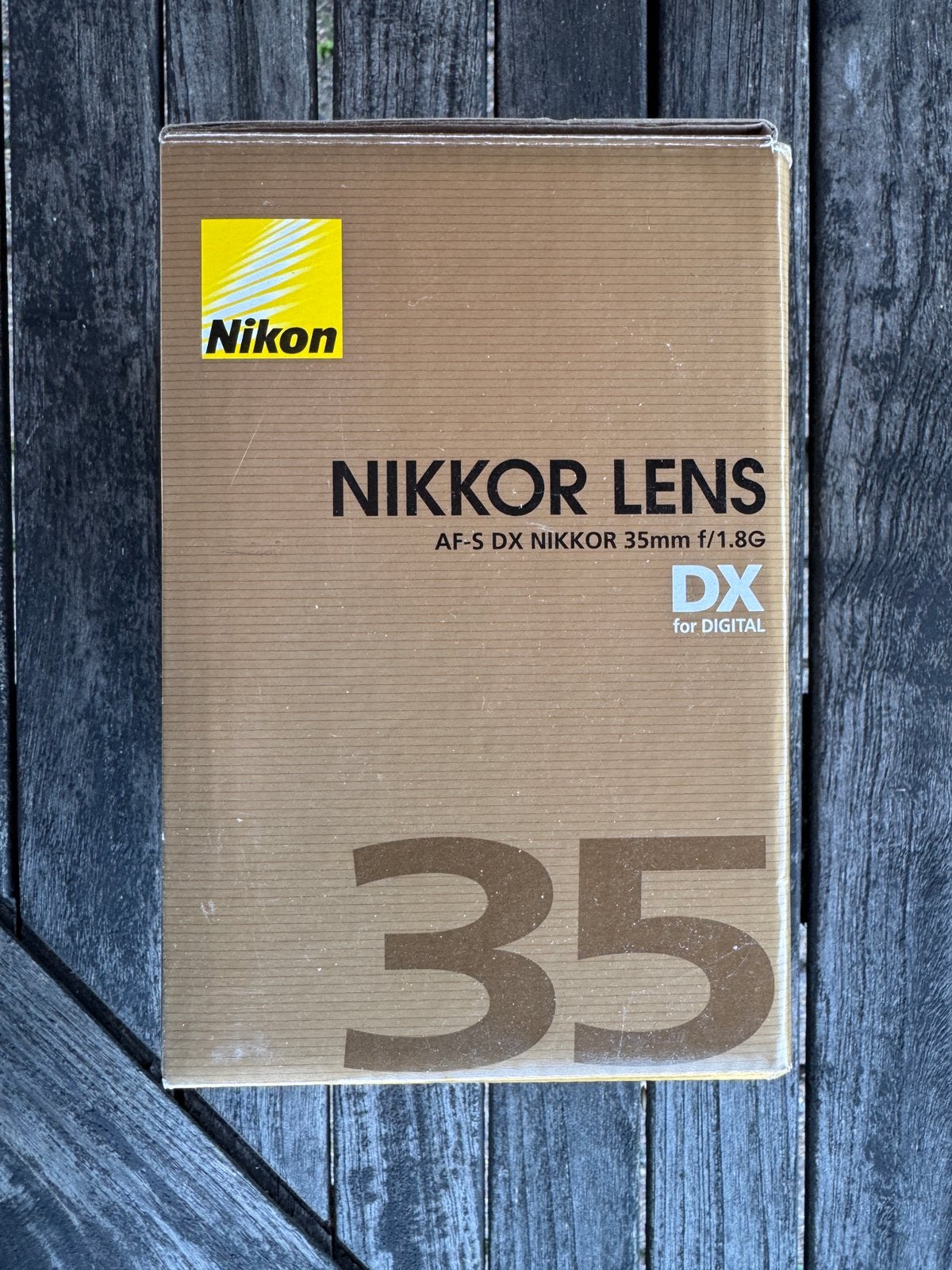 Nikon AF-S DX NIKKOR 35mm f/1.8G, Ophalen, Gebruikt, Groothoeklens