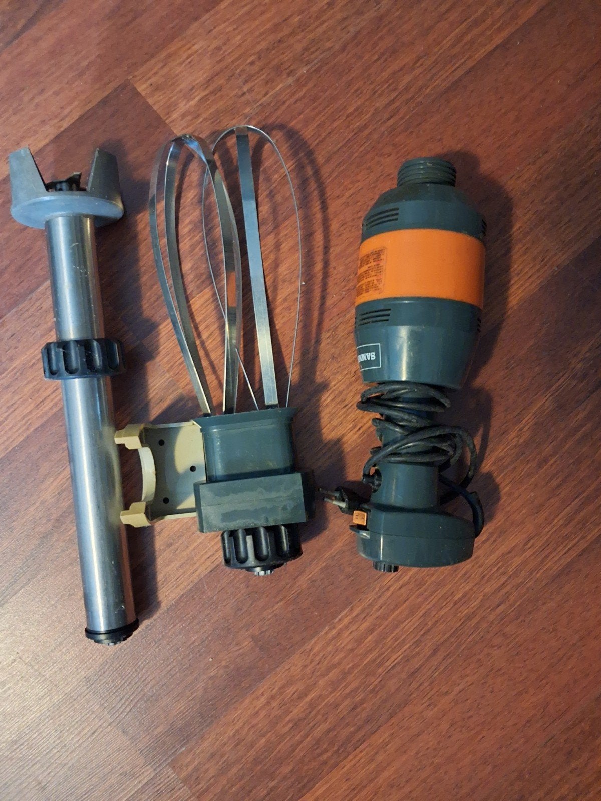 horeca mixer, Ophalen