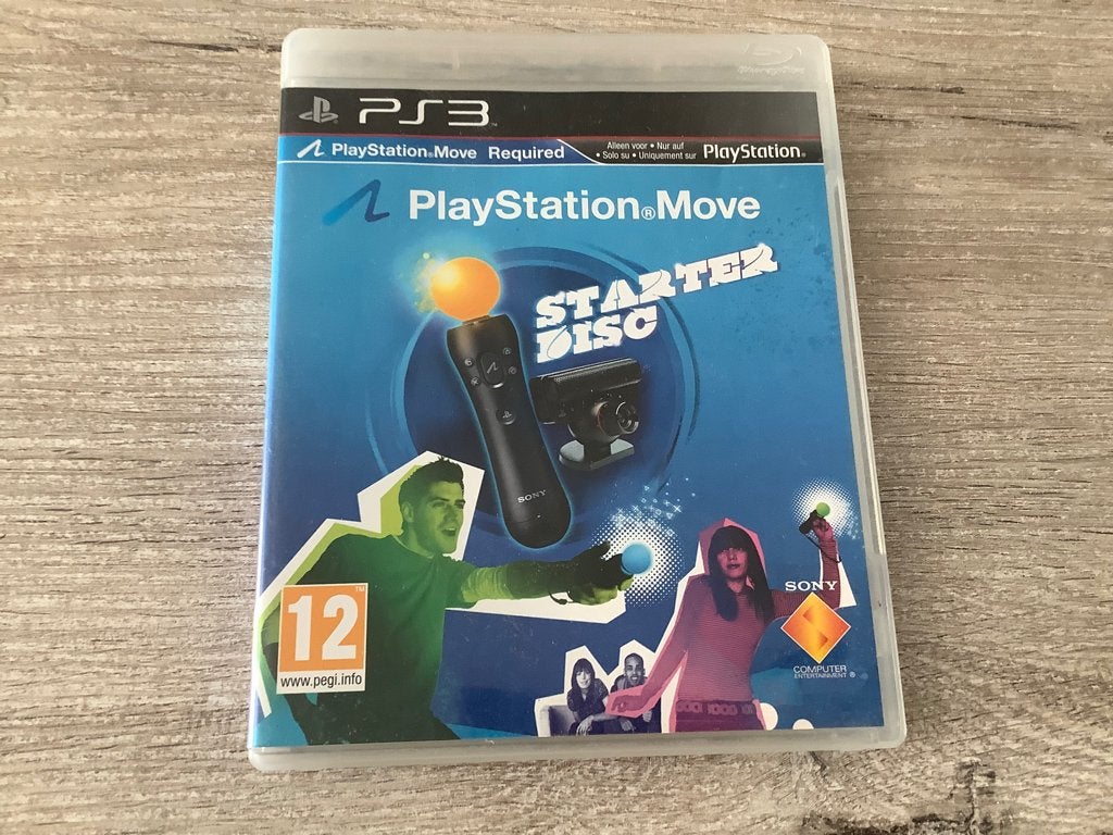 Playstation 3 Playstation move starter disc (2010), Games en Spelcomputers, Overige genres, 1 speler, Eén computer, Ophalen of Verzenden