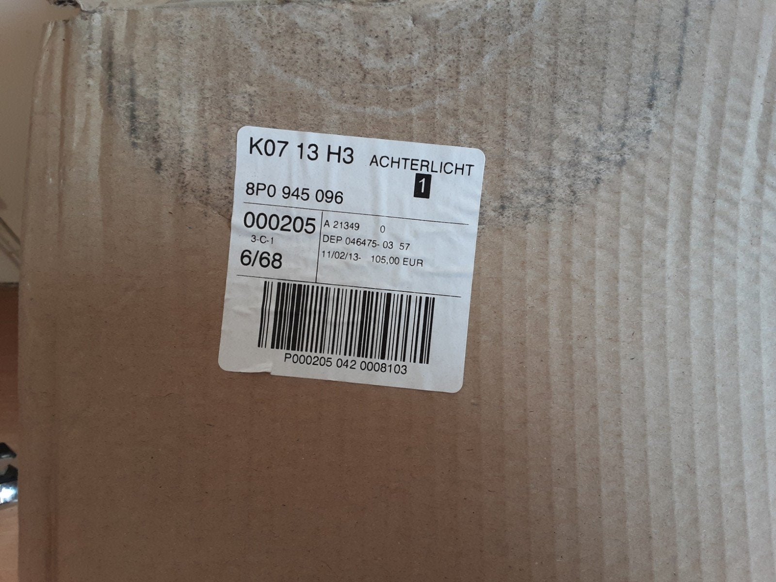 Te koop: originele Audi A3 8P achterlichten – set, Ophalen of Verzenden, Voor, Audi
