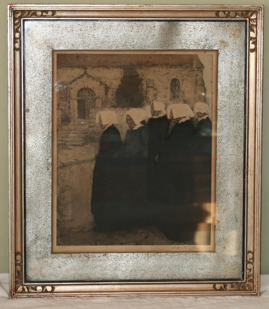 Manuel Robbe (1872-1936) Litho Gesigneerd, rond 1900, Antiek en Kunst, Ophalen