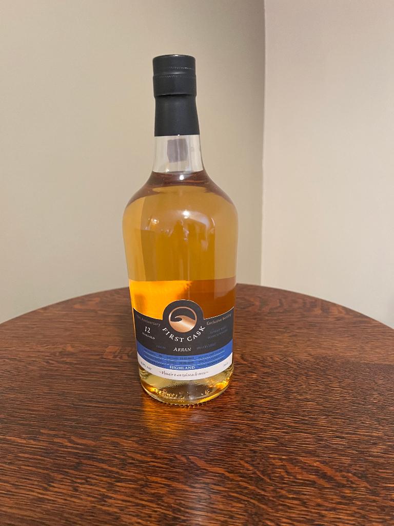 Arran 2001 – 12 Years – First Cask – Single Cask, Verzamelen, Wijnen, Ophalen of Verzenden