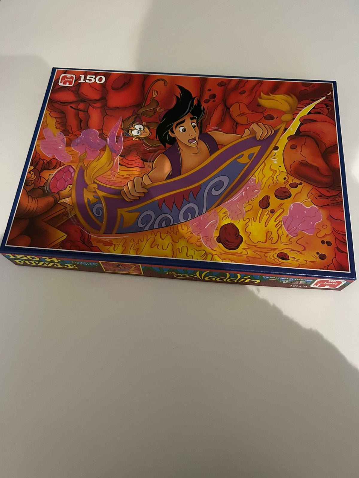 Puzzel Aladdin 150 stukjes, Kinderen en Baby's, Speelgoed | Kinderpuzzels, Ophalen, Zo goed als nieuw