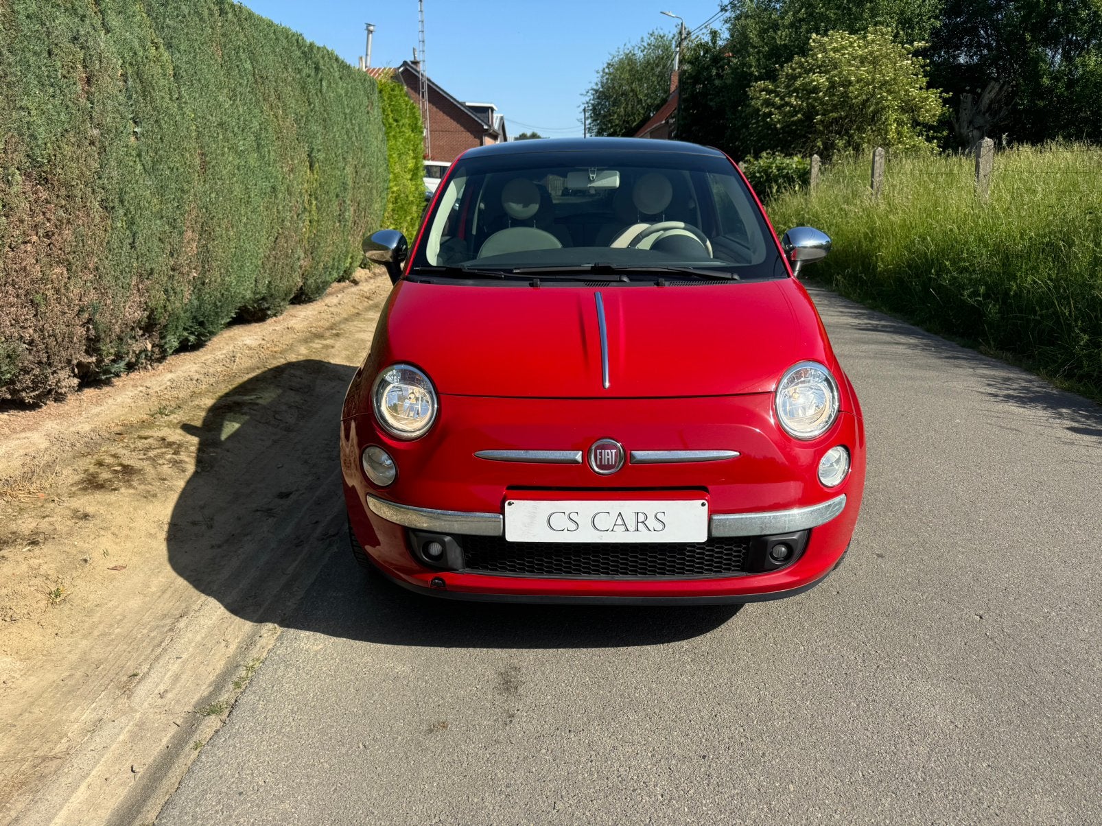 Fiat 500 | 75.000km | Benzine | Airco | Pano | 1ste eigenaar, Autos, Fiat, Achat, Euro 6, Entreprise, Boîte manuelle