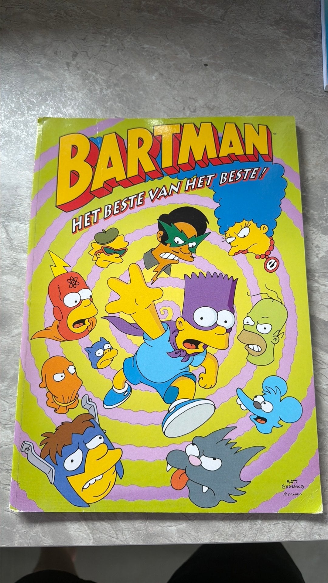 The simpsons special edition strip, Boeken, Ophalen, Zo goed als nieuw