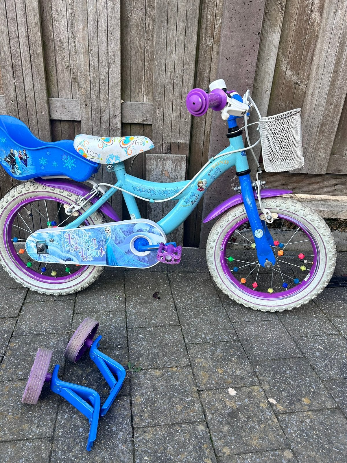 Frozen fiets 14inch, Ophalen, Gebruikt