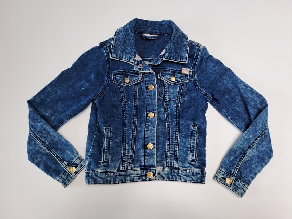 Veste en jean t 140, Enfants & Bébés, Vêtements enfant | Taille 140, Enlèvement ou Envoi, Name it, Comme neuf, Fille