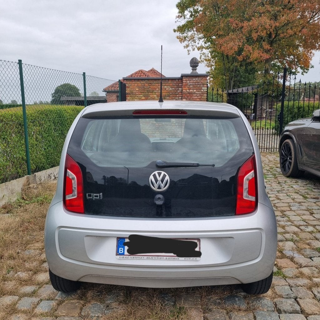Zeer goed onderhouden VW Up! / Zilver / 2013, Autos, Achat, Air conditionné, Boîte manuelle, 44 kW