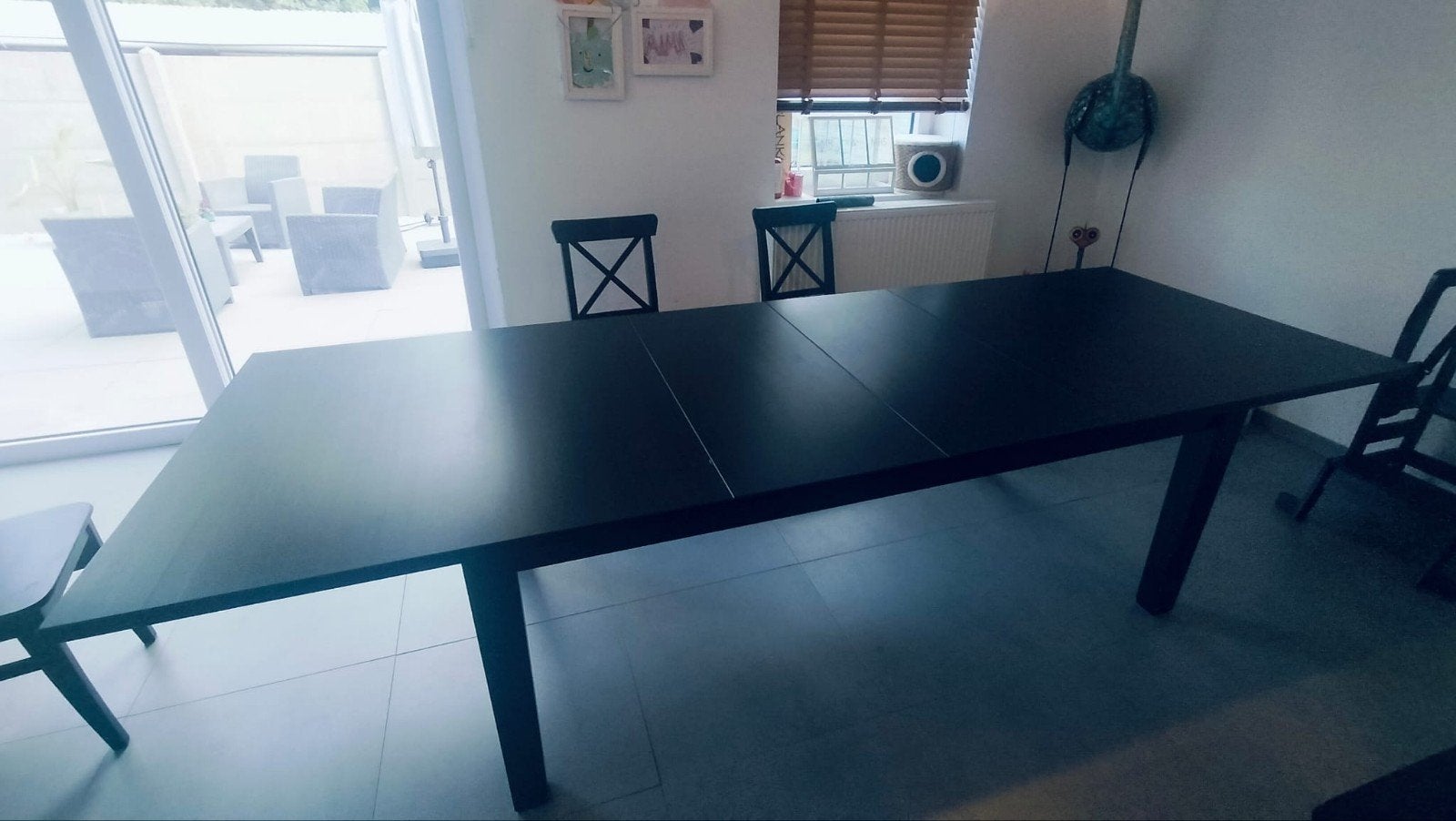 Tafel uitschuifbaar ikea stornas, 100 à 150 cm, Enlèvement, Rectangulaire, 200 cm ou plus