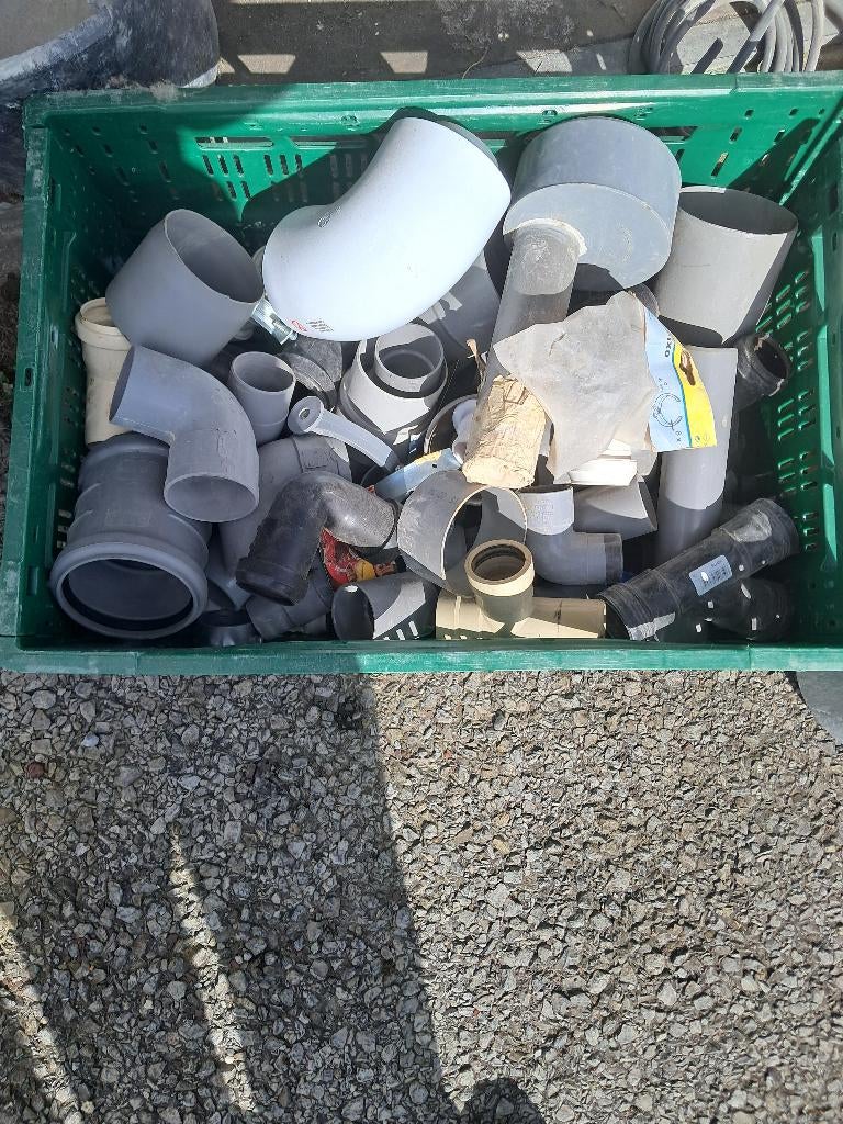 Riolering/buizen, PVC, Comme neuf, Enlèvement, Coudes