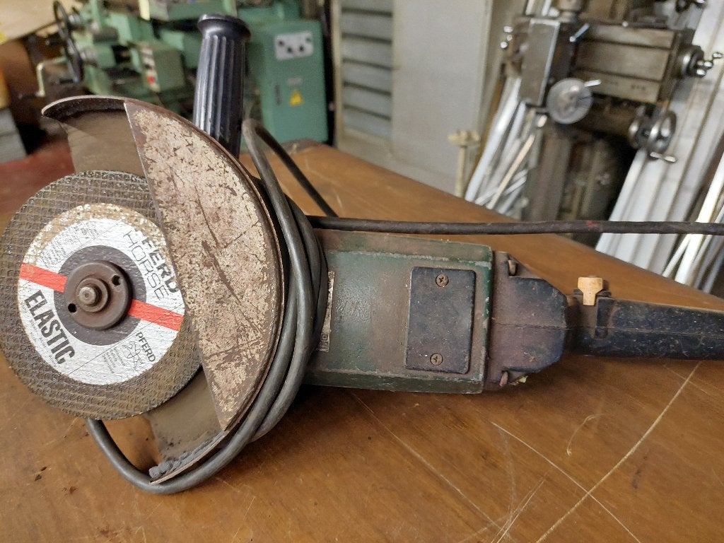 Slijpmachine, Ophalen
