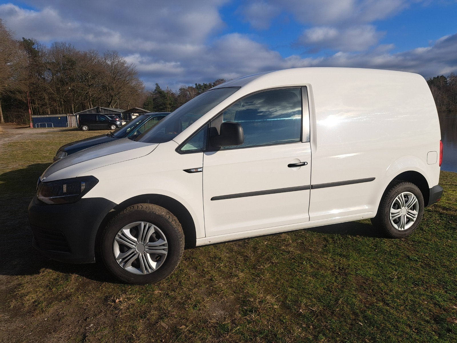 Volkswagen caddy 1.6tdi 2016, Auto's, Voorwielaandrijving, Zwart, 4 cilinders, 102 kW