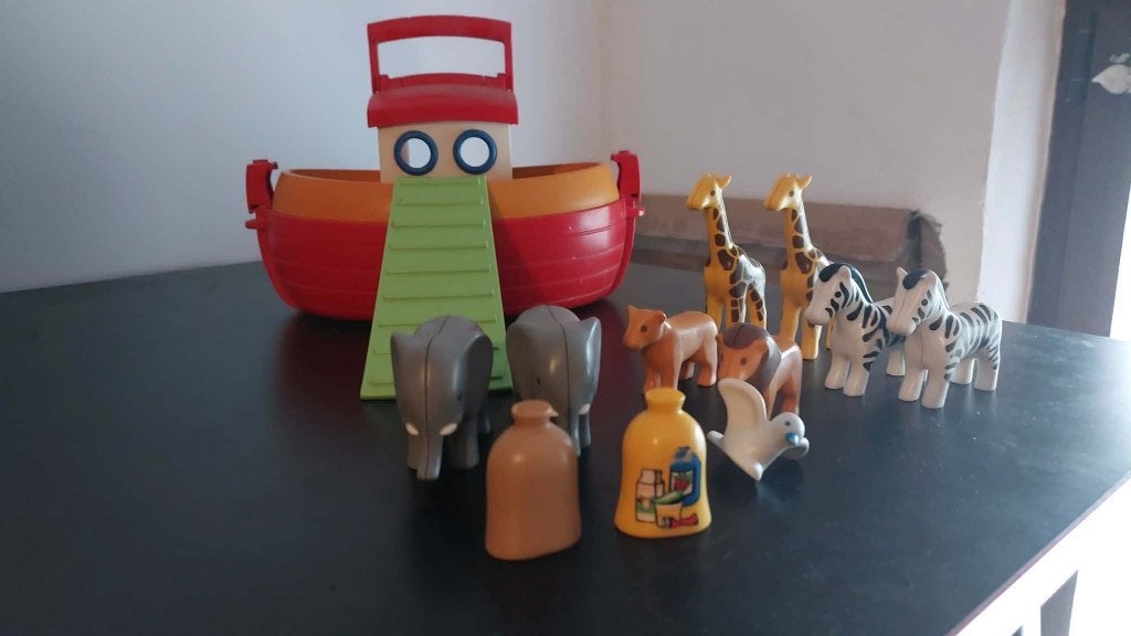 Playmobil 123 Arche Noé, Enfants & Bébés, Enlèvement ou Envoi, Utilisé