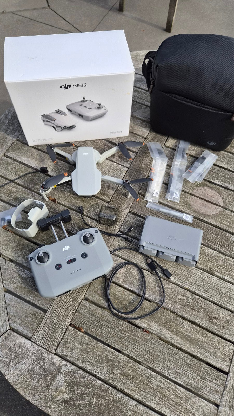 DJI mini 2 drone met battery pack, Audio, Tv en Foto, Cameradrone, Zo goed als nieuw, DJI, 1 tot 5 kilometer