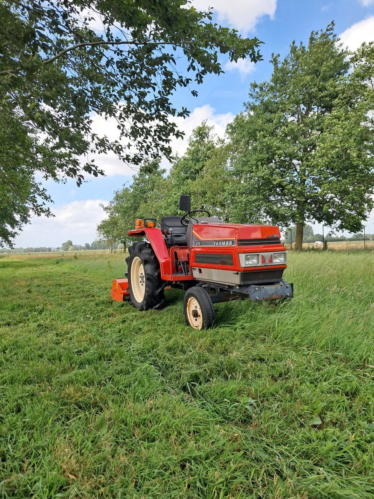 klepelmaai werkzaamheden Vinkt-Deinze, Ophalen