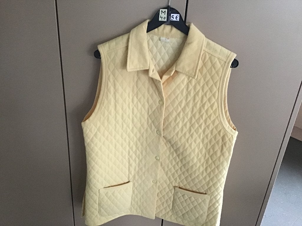 gele dames bodywarmer maat medium, Kleding | Dames, Ophalen of Verzenden, Zo goed als nieuw