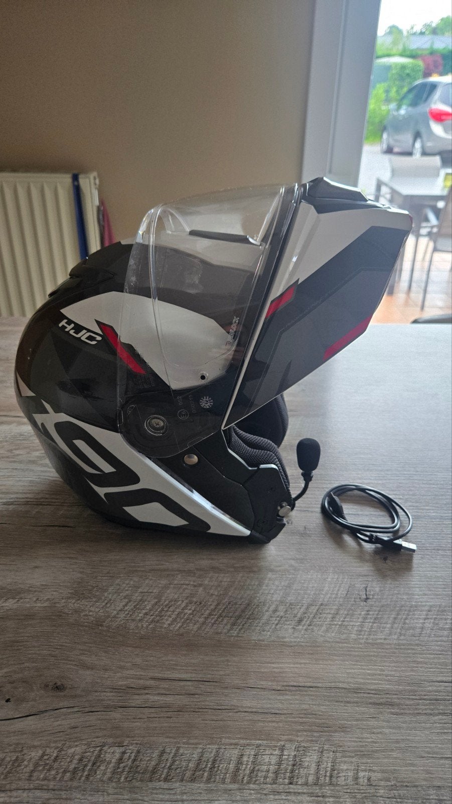 Casque HJC taille L avec senna smart hjc, Enlèvement, S, HJC
