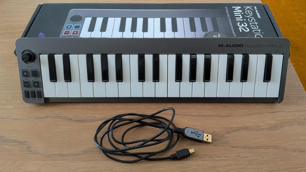 M-Audio Keystation Mini 32, Musique & Instruments, Enlèvement ou Envoi