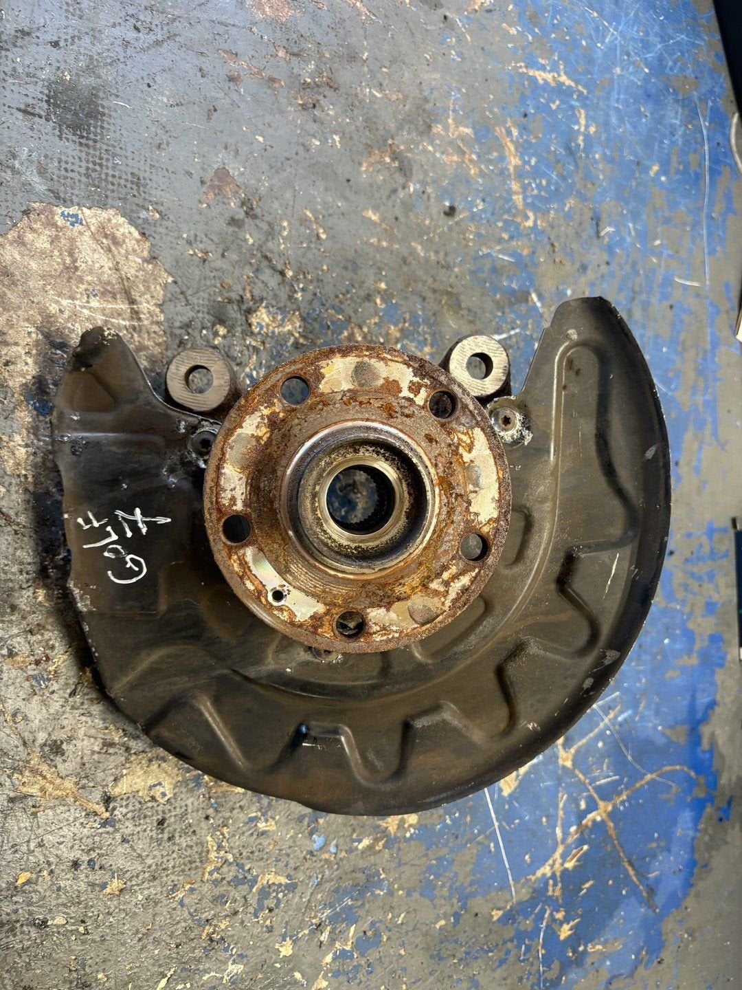 Volkswagen Golf VII / 7 Fusee Linksvoor 5Q0615311G, Volkswagen, -, Utilisé, -