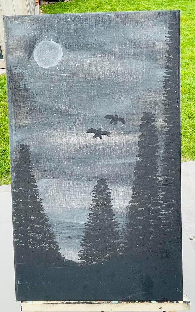 Forest painting, Enlèvement ou Envoi