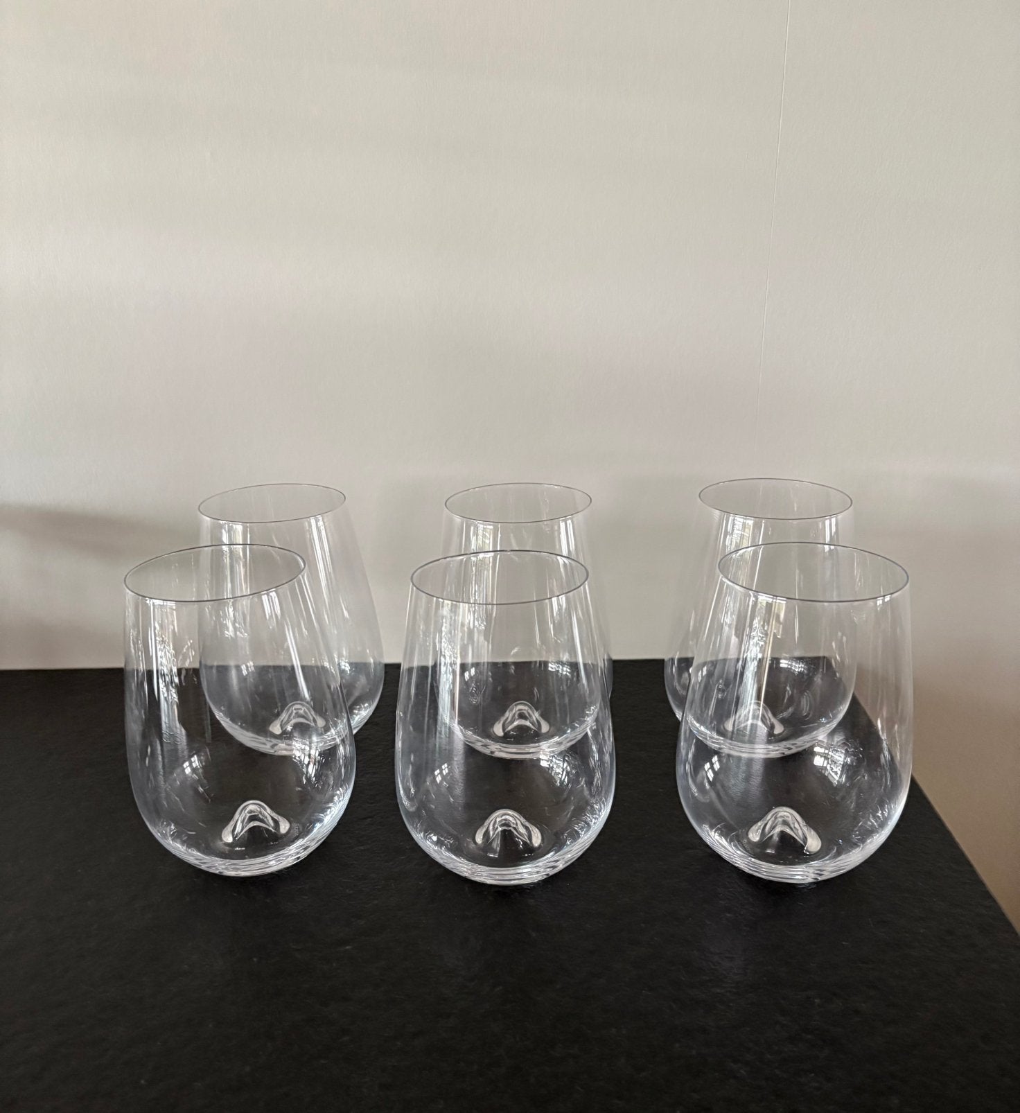 6 verres à eau, Enlèvement, Comme neuf