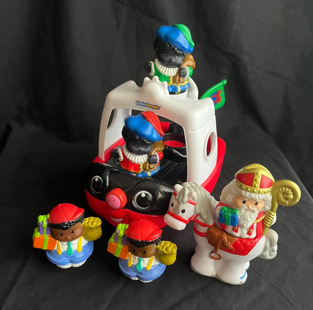 Little People| Sinterklaas &  Piet | Stoomboot | Muziek, Ophalen of Verzenden, Gebruikt, Speelset, Met geluid