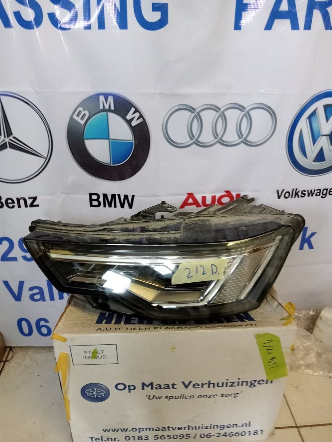 Audi A6 4K Matrix Koplamp Links 4k0941039, Gebruikt, -, -, -
