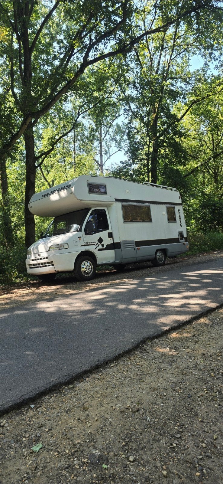 Camper/ Mobilhome Weinsberg Meteor 580 (Fiat 2.5 TDI), Caravanes & Camping, Camping-cars, Particulier, Fiat, Fiat, Douche, Réfrigérateur
