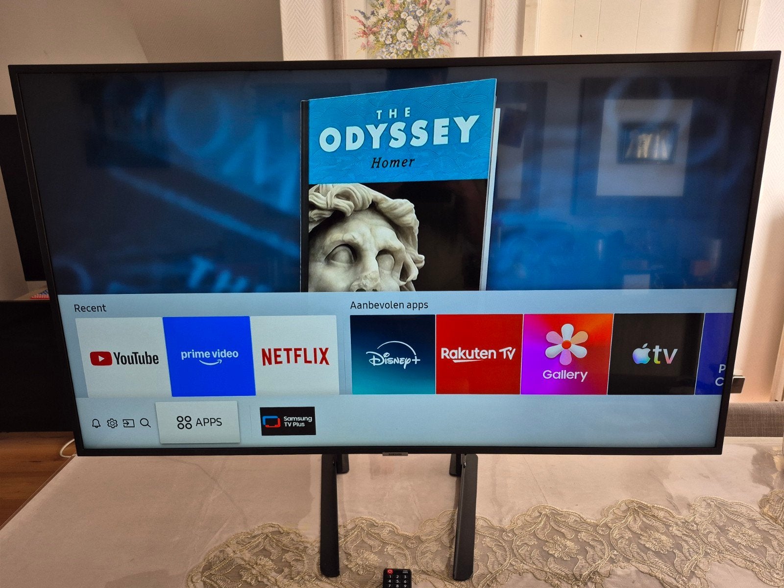 Samsung UE49NU7100W Smart Tv te koop., Ophalen, Samsung, Smart TV