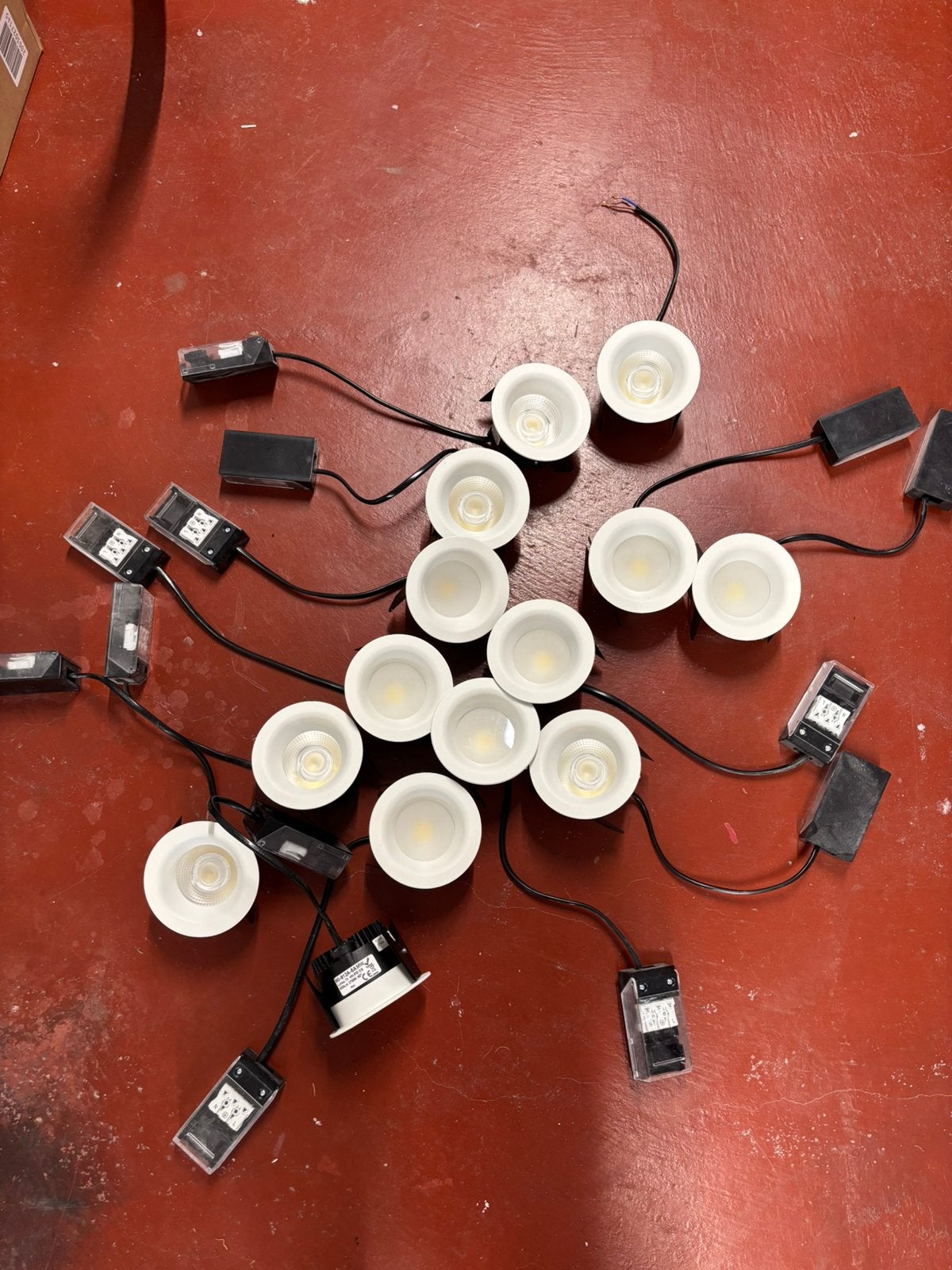 13 ongebruikte dimbare inbouwspots, Maison & Meubles, Neuf, Spot encastrable, Enlèvement, Dimmable