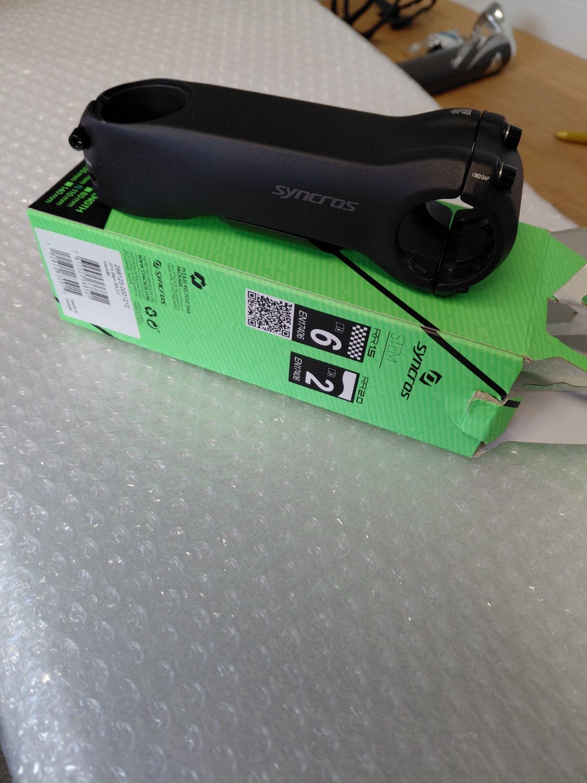 syncros rr2.0 stuurpen, Enlèvement ou Envoi, Gravelbike, Comme neuf, Syncros