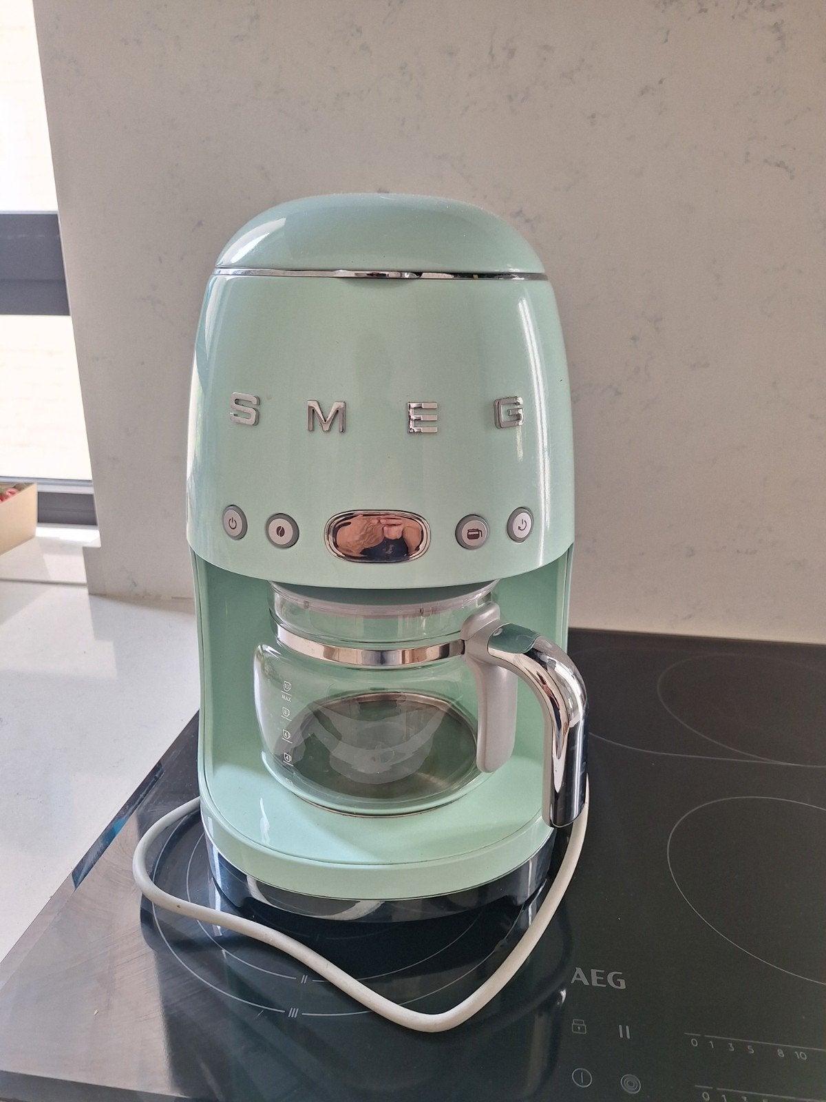 Koffiezet SMEG mintgroen, Elektronische apparatuur, Koffiezetapparaten, Ophalen