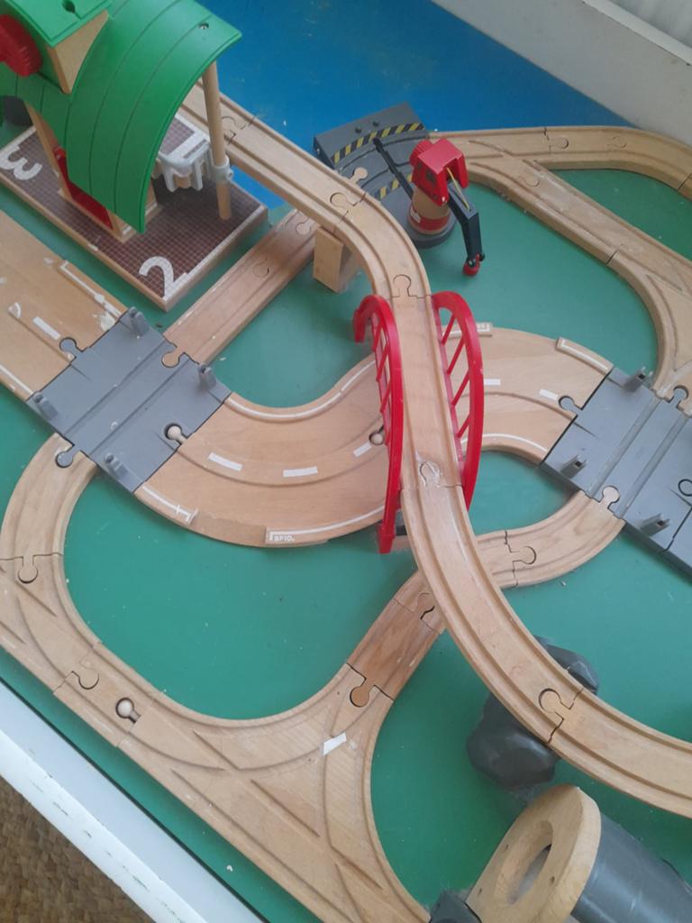 Treintafel Brio in gebruikte staat, maar volledig., Enlèvement, Comme neuf