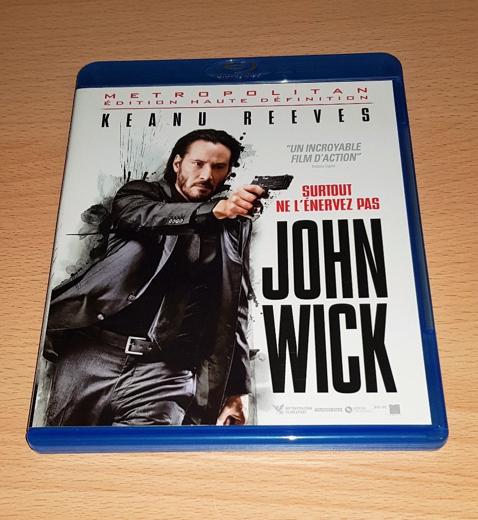 Blu-ray John Wick 1, Gebruikt, Frans, Verzenden, Blu-ray