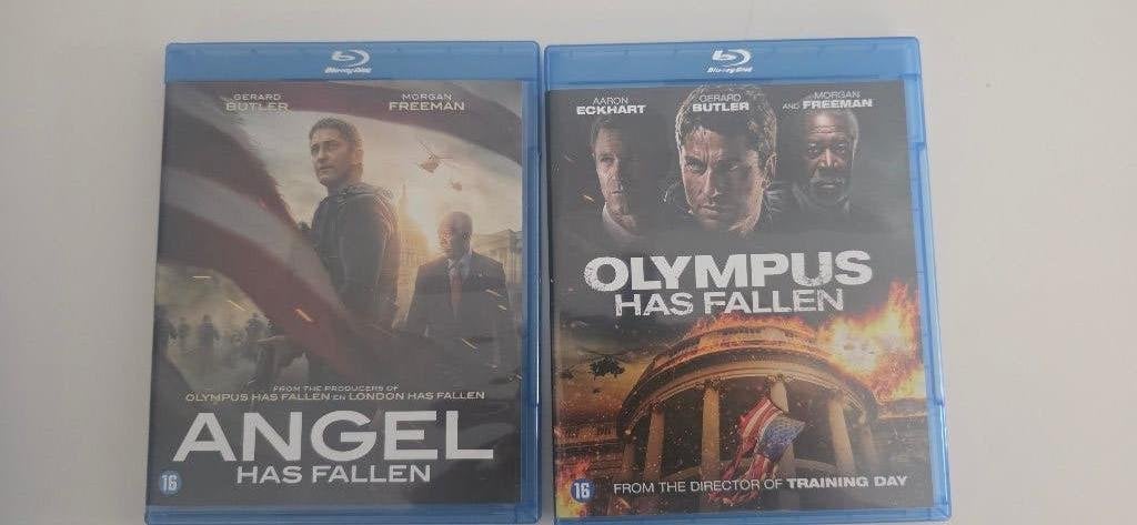BR - Olympus has fallen & Angel has fallen, Engels, Nederlands, Film, Actie