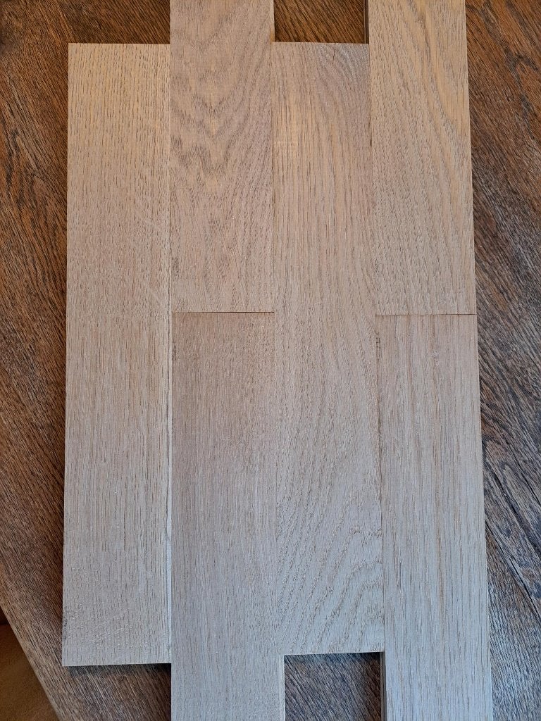 Nouveau parquet en chêne avec rainure et languette, Bricolage & Construction, Bois & Planches, Enlèvement, Neuf, Chêne